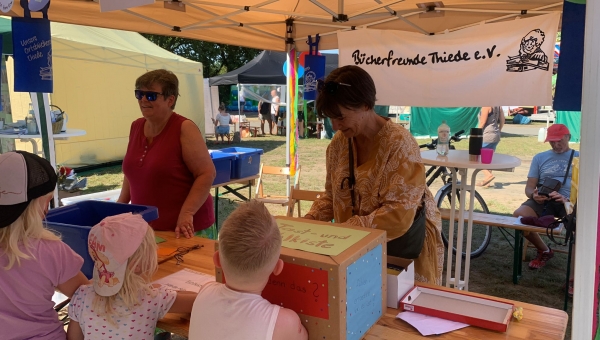 Die Bücherfreunde auf dem Bürgerfest